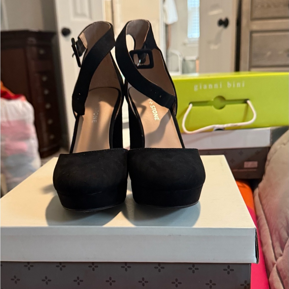 Black Platform Heels